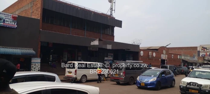 Brick-front Retail Building on Harare CBD Main Road — 595m²